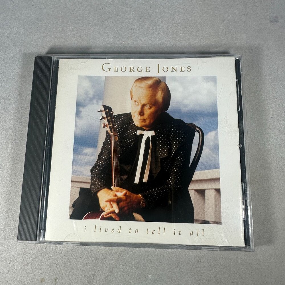 George Jones I Lived To Tell It All CD - Country Music 1996 MCA Release